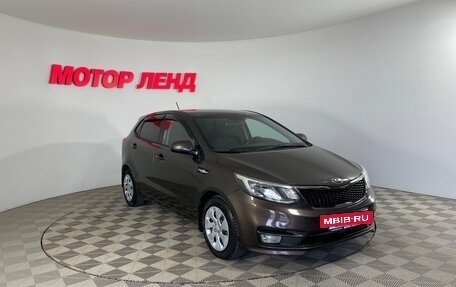KIA Rio III рестайлинг, 2016 год, 1 021 000 рублей, 3 фотография