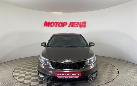 KIA Rio III рестайлинг, 2016 год, 1 021 000 рублей, 2 фотография