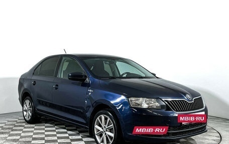 Skoda Rapid I, 2015 год, 987 000 рублей, 3 фотография