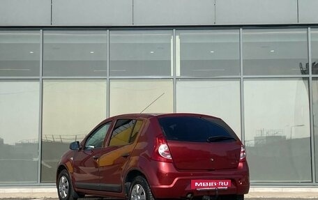 Renault Sandero I, 2011 год, 439 000 рублей, 5 фотография