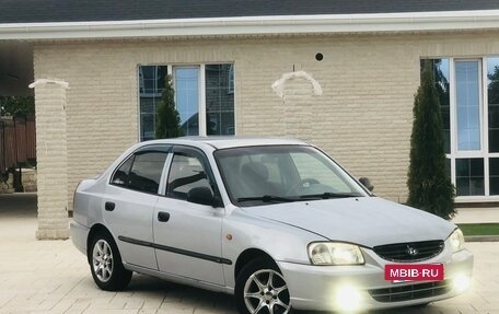 Hyundai Accent II, 2004 год, 310 000 рублей, 2 фотография