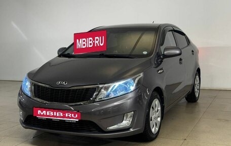 KIA Rio III рестайлинг, 2013 год, 897 000 рублей, 3 фотография