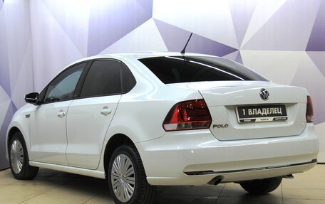 Volkswagen Polo VI (EU Market), 2016 год, 1 167 000 рублей, 3 фотография