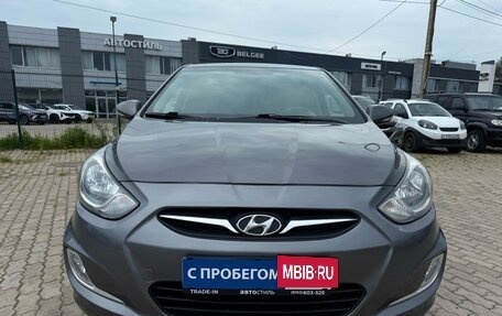 Hyundai Solaris II рестайлинг, 2011 год, 642 000 рублей, 3 фотография