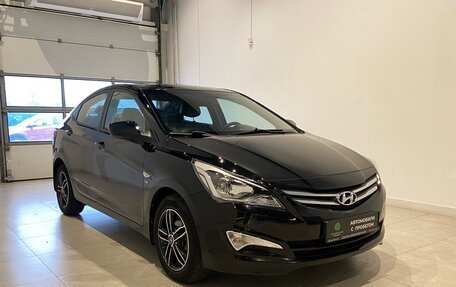 Hyundai Solaris II рестайлинг, 2014 год, 1 100 000 рублей, 3 фотография