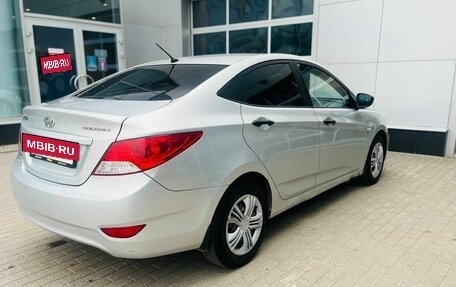 Hyundai Solaris II рестайлинг, 2011 год, 590 000 рублей, 5 фотография