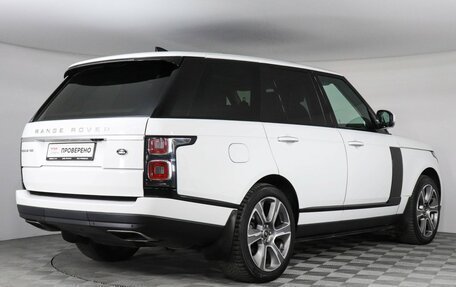 Land Rover Range Rover IV рестайлинг, 2019 год, 5 599 000 рублей, 5 фотография