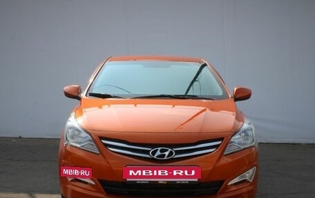 Hyundai Solaris II рестайлинг, 2015 год, 985 000 рублей, 2 фотография