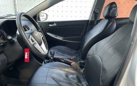 Hyundai Solaris II рестайлинг, 2012 год, 740 000 рублей, 11 фотография