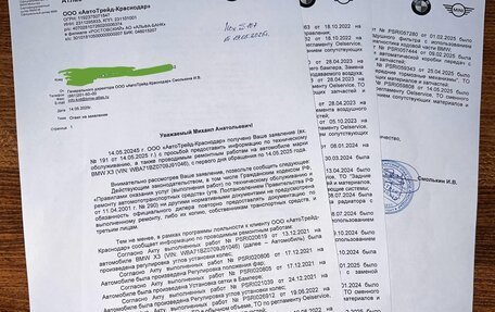 BMW X3, 2021 год, 7 390 000 рублей, 35 фотография