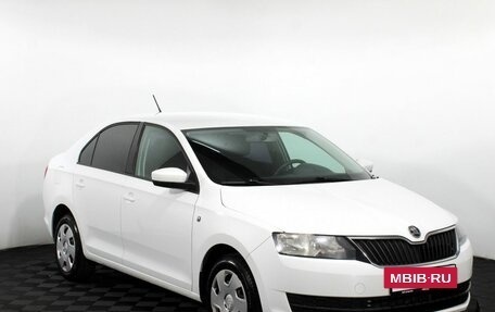Skoda Rapid I, 2014 год, 675 000 рублей, 3 фотография