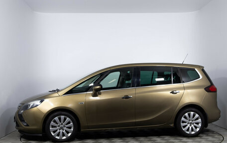 Opel Zafira C рестайлинг, 2013 год, 1 480 000 рублей, 13 фотография