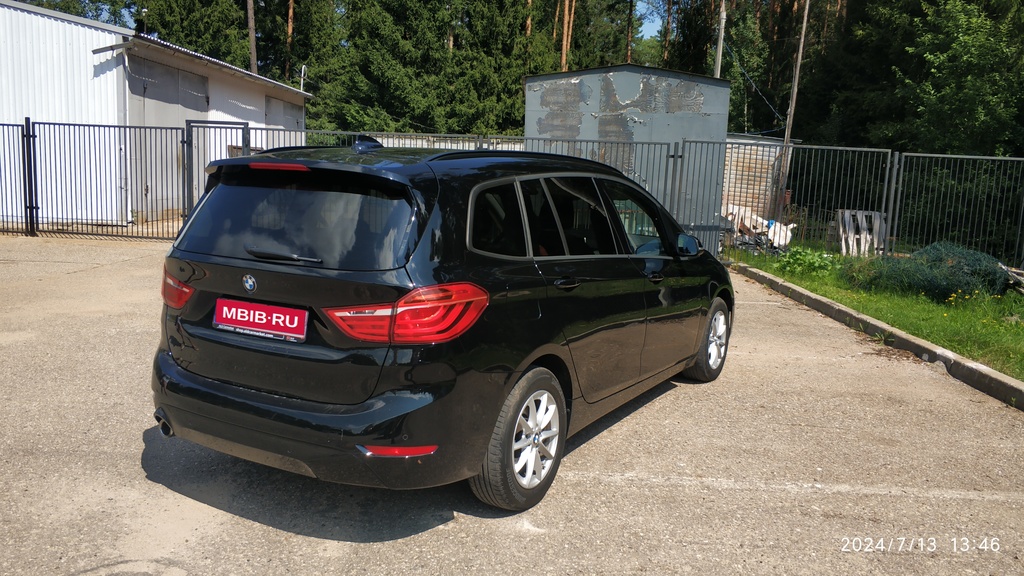 BMW 2 серия Grand Tourer F46 рестайлинг, 2020 год, 2 350 000 рублей, 6 фотография