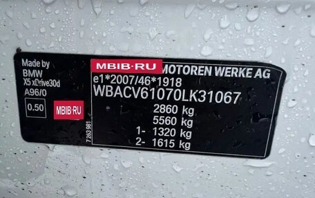 BMW X5, 2019 год, 7 000 000 рублей, 7 фотография