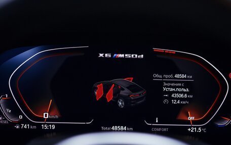 BMW X6, 2019 год, 8 900 000 рублей, 10 фотография