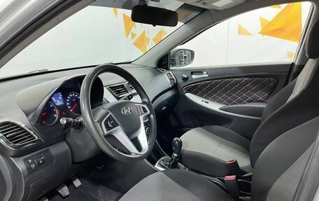Hyundai Solaris II рестайлинг, 2013 год, 695 000 рублей, 22 фотография