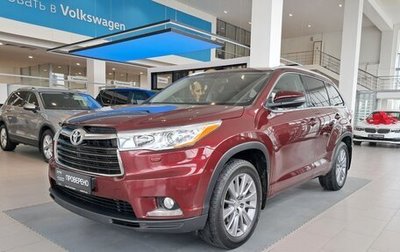 Toyota Highlander III, 2014 год, 2 737 000 рублей, 1 фотография