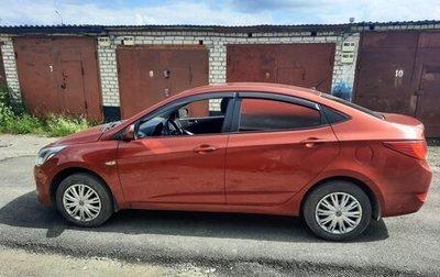 Hyundai Solaris II рестайлинг, 2015 год, 855 000 рублей, 1 фотография