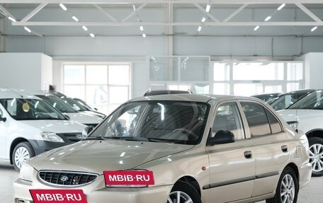 Hyundai Accent II, 2004 год, 349 000 рублей, 4 фотография