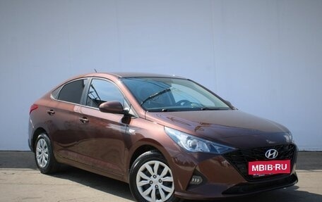 Hyundai Solaris II рестайлинг, 2021 год, 1 629 000 рублей, 3 фотография