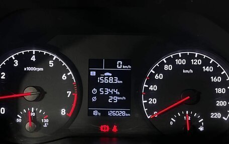 Hyundai Solaris II рестайлинг, 2018 год, 1 250 000 рублей, 19 фотография