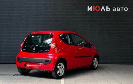 Peugeot 107 I рестайлинг, 2009 год, 520 000 рублей, 5 фотография