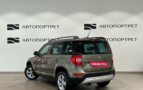 Skoda Yeti I рестайлинг, 2014 год, 1 049 000 рублей, 5 фотография