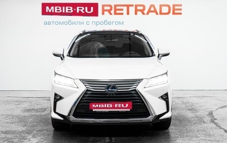 Lexus RX IV рестайлинг, 2016 год, 3 790 000 рублей, 2 фотография