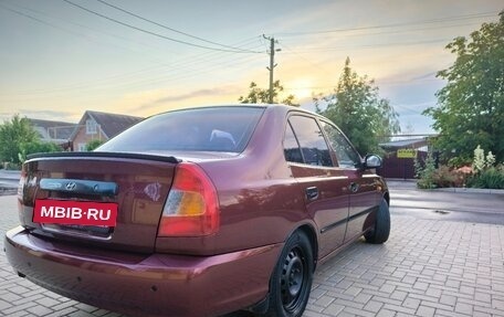 Hyundai Accent II, 2007 год, 600 000 рублей, 14 фотография