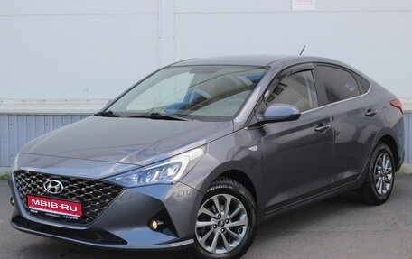 Hyundai Solaris II рестайлинг, 2021 год, 1 350 000 рублей, 1 фотография
