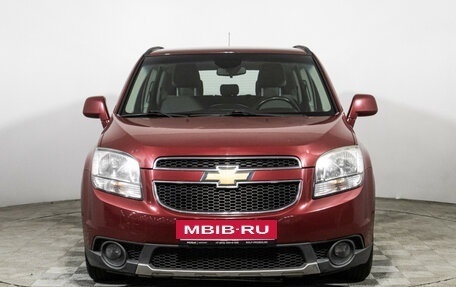Chevrolet Orlando I, 2012 год, 999 585 рублей, 2 фотография