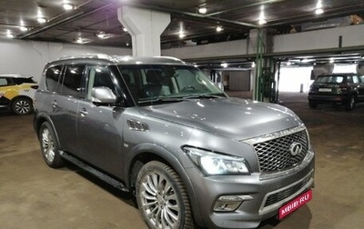 Infiniti QX80 I рестайлинг, 2017 год, 3 077 900 рублей, 1 фотография