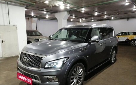 Infiniti QX80 I рестайлинг, 2017 год, 3 077 900 рублей, 3 фотография