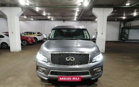 Infiniti QX80 I рестайлинг, 2017 год, 3 077 900 рублей, 2 фотография