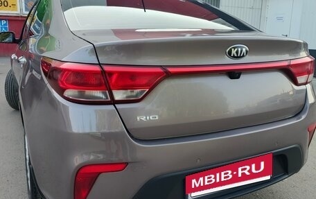 KIA Rio IV, 2019 год, 1 350 000 рублей, 9 фотография