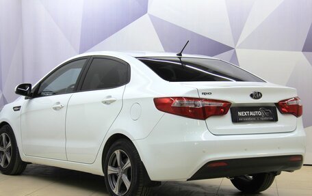 KIA Rio III рестайлинг, 2014 год, 887 000 рублей, 3 фотография