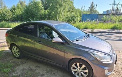 Hyundai Solaris II рестайлинг, 2012 год, 800 000 рублей, 1 фотография