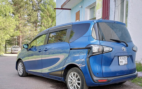 Toyota Sienta II, 2019 год, 1 550 000 рублей, 4 фотография