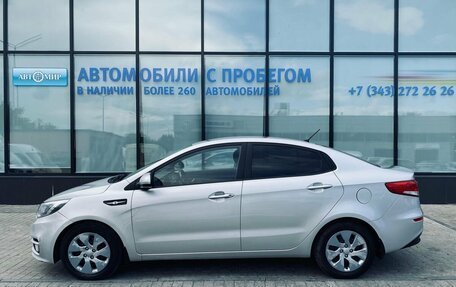 KIA Rio III рестайлинг, 2016 год, 999 000 рублей, 2 фотография