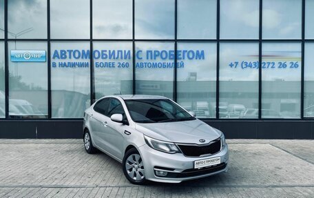 KIA Rio III рестайлинг, 2016 год, 999 000 рублей, 7 фотография