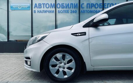KIA Rio III рестайлинг, 2016 год, 999 000 рублей, 19 фотография