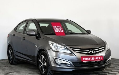 Hyundai Solaris II рестайлинг, 2015 год, 899 000 рублей, 3 фотография