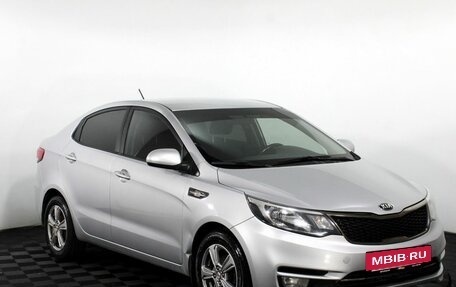 KIA Rio III рестайлинг, 2016 год, 855 000 рублей, 3 фотография