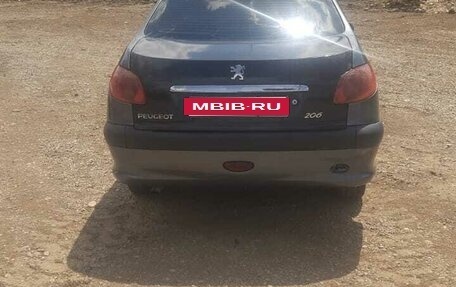 Peugeot 206, 2007 год, 260 000 рублей, 4 фотография