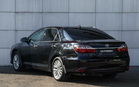 Toyota Camry, 2016 год, 2 190 000 рублей, 2 фотография