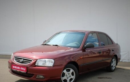 Hyundai Accent II, 2008 год, 395 000 рублей, 1 фотография