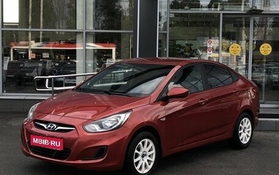 Hyundai Solaris II рестайлинг, 2011 год, 600 000 рублей, 1 фотография