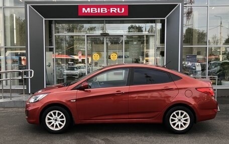 Hyundai Solaris II рестайлинг, 2011 год, 600 000 рублей, 8 фотография