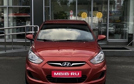 Hyundai Solaris II рестайлинг, 2011 год, 600 000 рублей, 2 фотография