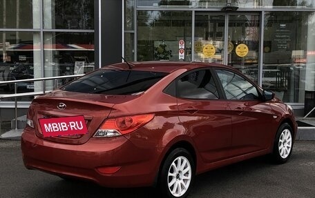 Hyundai Solaris II рестайлинг, 2011 год, 600 000 рублей, 5 фотография